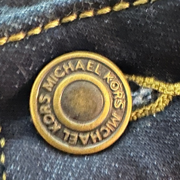 MICHAEL Michael Kors | Women’s Izzy Cropped Skinny Dark Wash Jeans, Size 13. - Picture 8 of 16